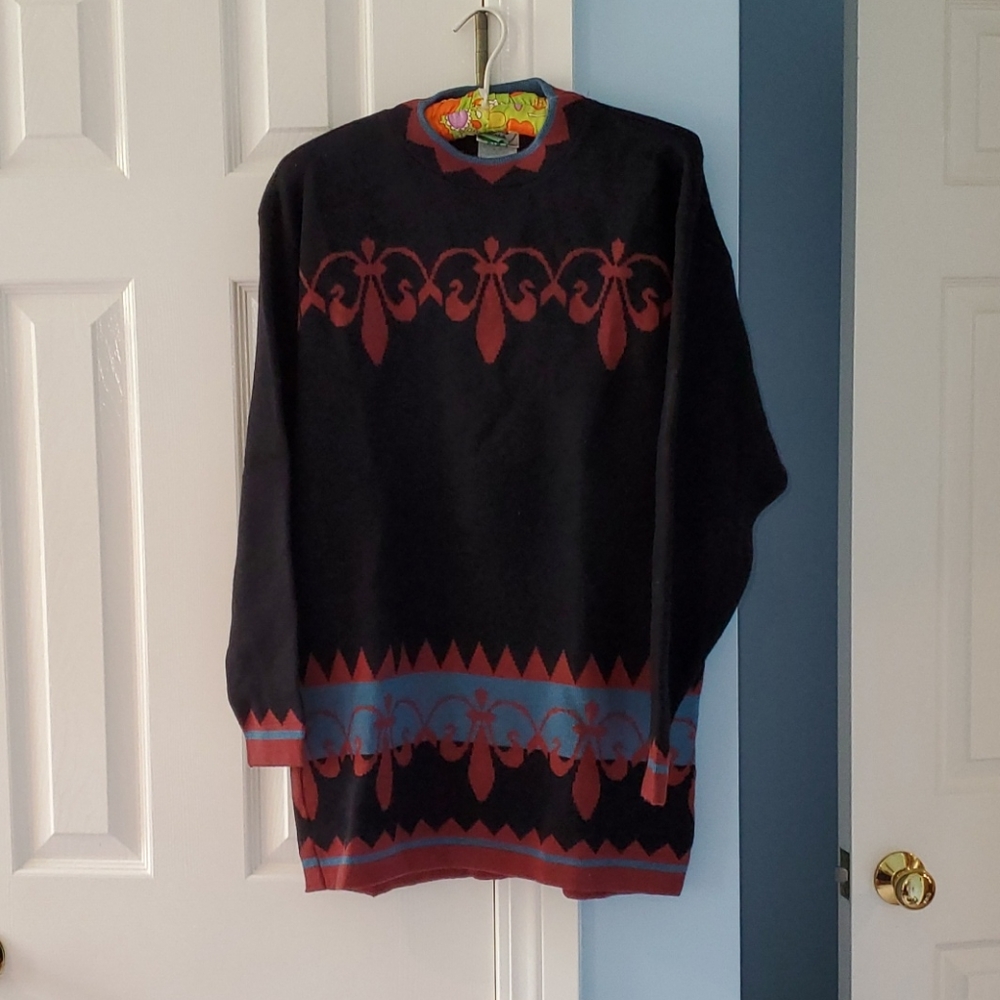 Laura Ashley 100% lambswool sweater M/L